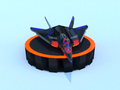 SWAT Kats | Turbokat 3d animation c4d jet swatkats turntable