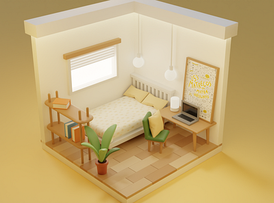 home 3d blender home room