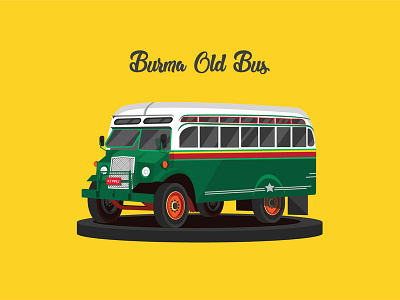 Burma Old Bus