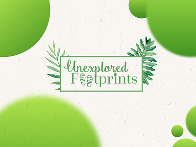 Unexplored Footprints Logo Design