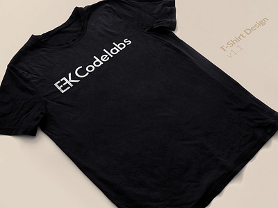EFK Codelabs - Tee Print Design bw design graphic design inspiration minimal mockup print redesign simple tee tshirt print