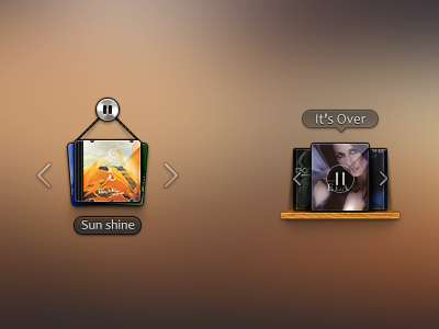 Mini player album button cd mini music play player widget