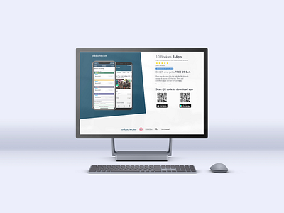 Oddschecker Mobile App page redesign android betting design ios mobile uiux web design website
