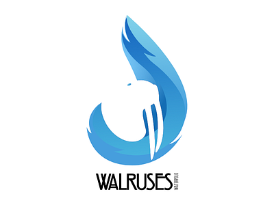 Walruses Logo 2017 logo restyling walruses waterpolo