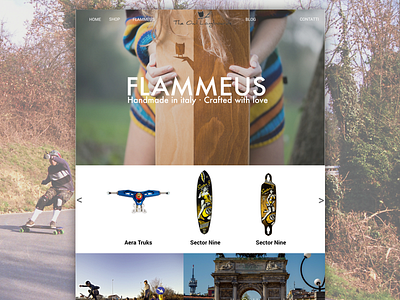 Flammeus longboard product page