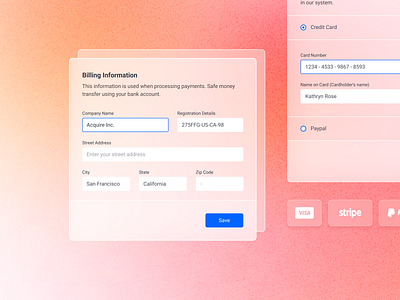 Billing UI Cards billing ui billing ux design elements design engineering product design product ui saas product software design ui ui card ui design ui elements user experience user interface ux