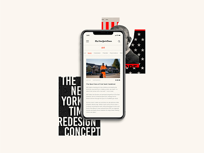 The New York Times app blog design journal magazine minimal minimalism mobile app mobile ui new york times news newspaper portal trend trump ui usa ux web website