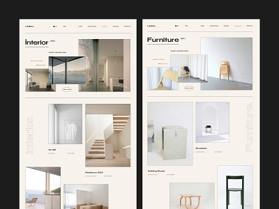 Leibal - Minimal design blog app architecture azerbaijan baku brand identity clean design furniture furniture store interaction interior menu minimal minimalism modern simple ui ux web website