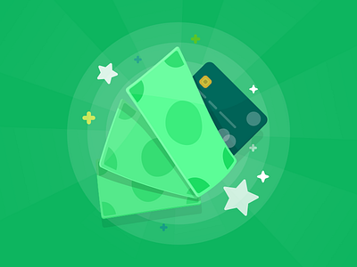 You got paid! icon illustration money payment svg vector