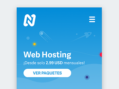 Hosting Website hosting mobile netlixhost responsive rocket space website