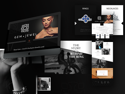 "Gem + Jewel" Web Design