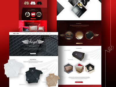 "Angel" Website 🤍 branding cars classic clean concept graphic design ui uiux web webdesign website