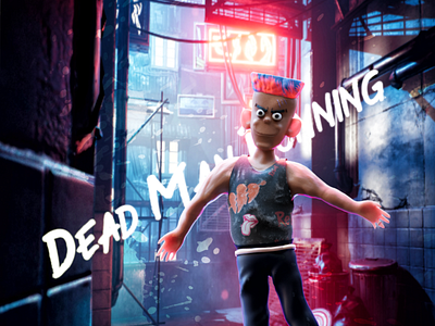 Punk 3d art cinema4d illustration