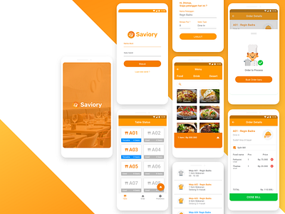 Saviory System - Restaurant Order Taking Apps