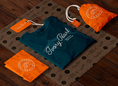 Ivory Pearl apparel apparel design branding creative agency design logo logotype restaurant branding