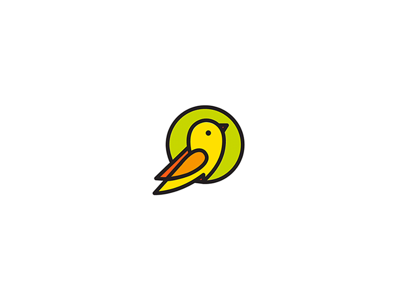 LOGO for Warble bar bird logo logotype warble