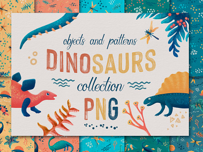 Dinosaur Collections dino clipart dino patterns dino print dinosaur dinosaur background dinosaur illustration jurassic clipart