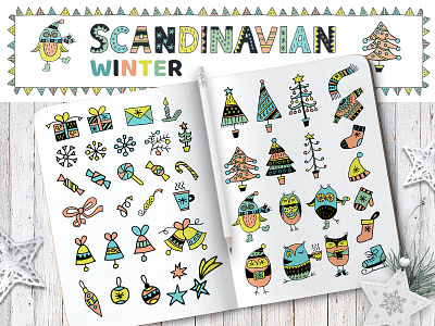 Scandinavian Winter owls