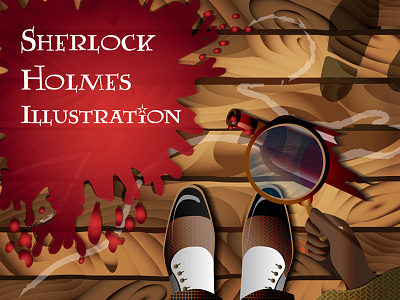 Sherlock Holmes Illustration