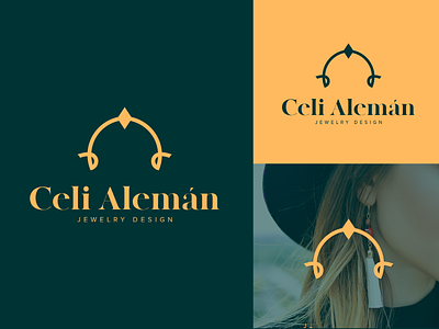 Celi Alemán - Logo Design bijoux branding design handmade illustration inspiration jewelry logo logodesigner logotype