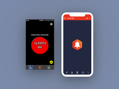 APP redesign Alert360 adobexd alert android app appalert appdesigner application appsecurity design designapp mobile simple ui uidesign uiux