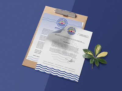 Novaya volna | Letterhead design