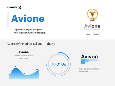 Avione — Naming avia branding naming