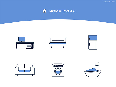 Home Icons design home iconography icons illustrator cc