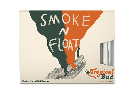 Tropical Bud Dispensary 420 cannabis cannabis branding cannabis design cannabis packaging weed