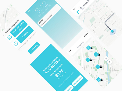 Daily UX - Parking App dailyux parking userexperience ux uxdesign