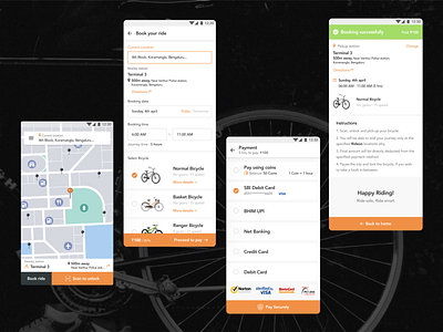 Bicycle Rental App cont.