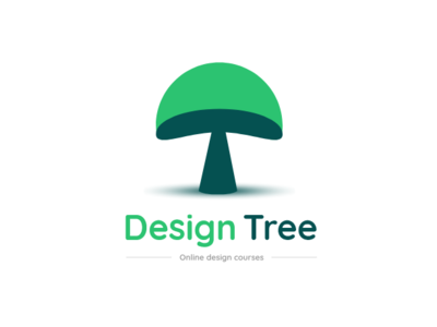 Designtree Logo branding concept design e learning illustrator logo online course tree