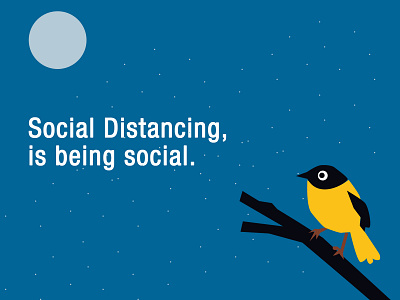 Social distancing at night