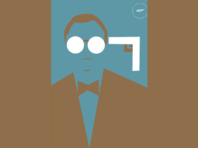 007 , No Time to die 007 design illustration james bond movie