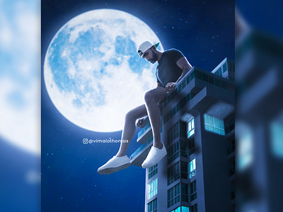 The Lonely Night | Concept Art | Image Manipulation