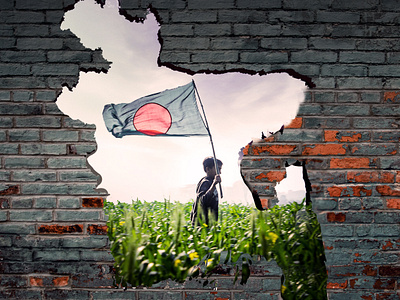 Manipulation Bangladesh Map creative creative design manipulation photoshop photoshop art photoshopart