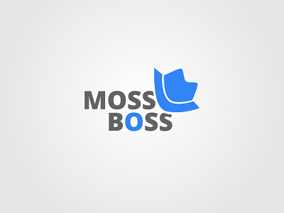 Moss Boss Logo Design brand and identity brand identity design dribbble flat graphic design illustration illustrator logo vector