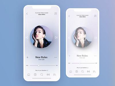 Mobile UI - Music App