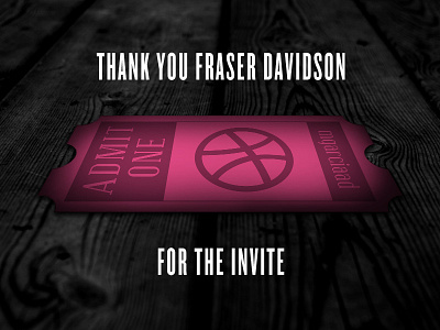 Invite Thankyou fraserdavidson invite thank you