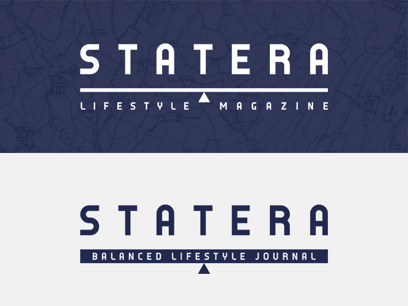 STATERA Lifestyle Magazine Logo by Ali Keech on Dribbble