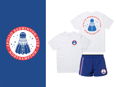 Apollo Badminton Club logo and kit badge badminton branding clothing identity kit logo sport team uniform