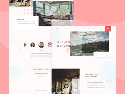 Yours - Architecture Landing Page