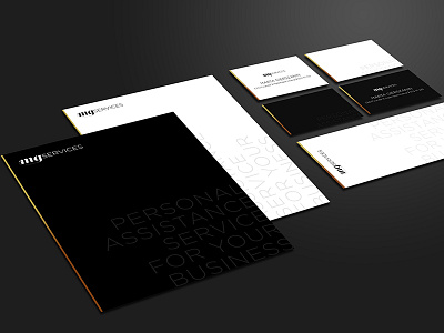 Brand Identity for Business Assistance II branding logo vector