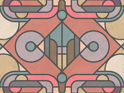 Retro Radio Play colorful den design line art patterns radio retro south western texture ugly rug vectors