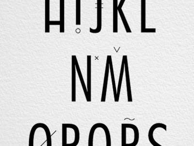 NM T-Shirt Graphic black glyphs graphic design tshirt typography