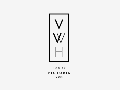 VWH Logo Option graphic design leo logo parade typography