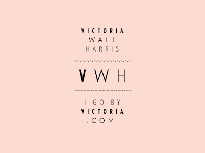Final VWH Logo graphic design logo logotype photography typography