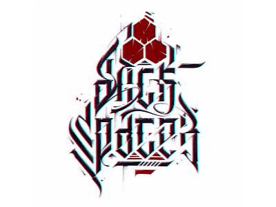 Brickspacer brickspacer calligraffiti calligraphy glitch lettering