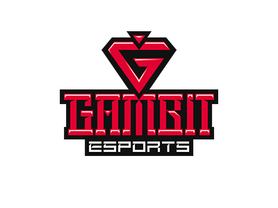 Gambit Esports branding cybersport lettering logo logotype
