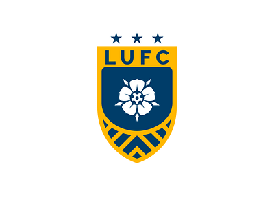 Leeds United concept leeds logo logotype lufc redesign rose united white yellow